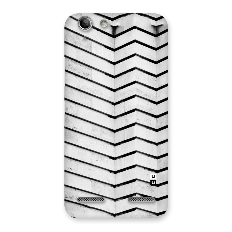 Wall Zig Zag Back Case for Vibe K5 Plus