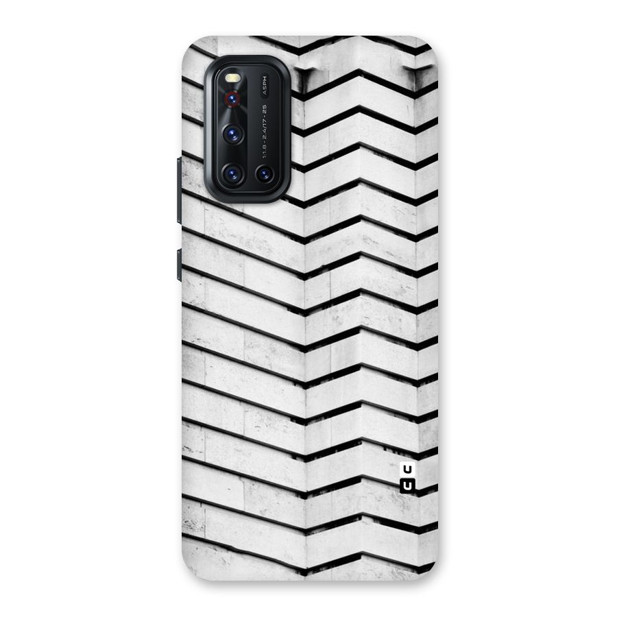 Wall Zig Zag Back Case for Vivo V19