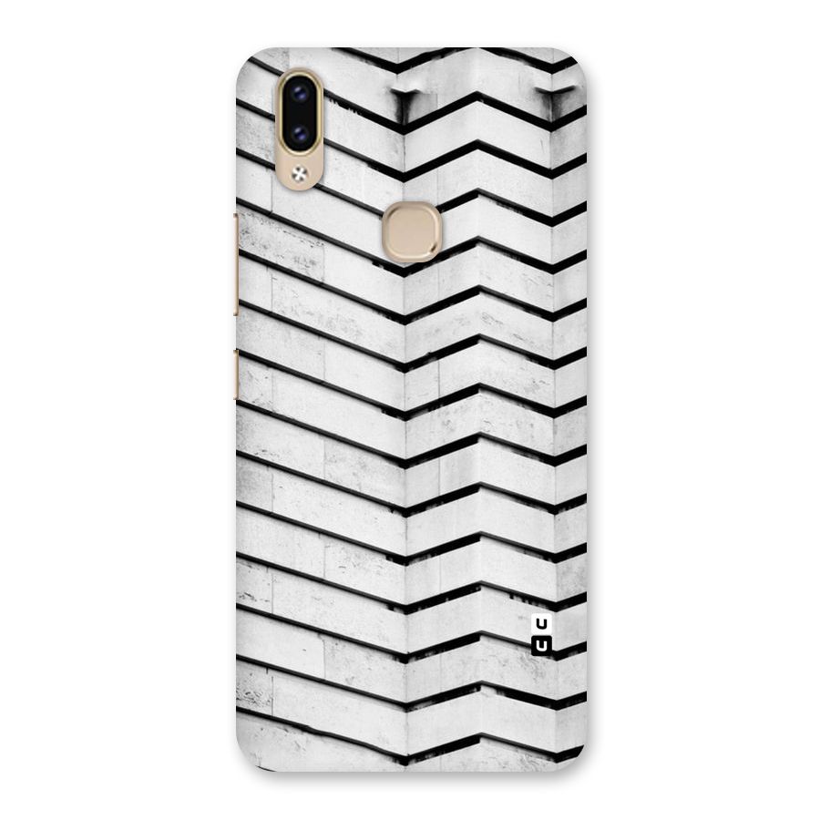 Wall Zig Zag Back Case for Vivo V9 Youth