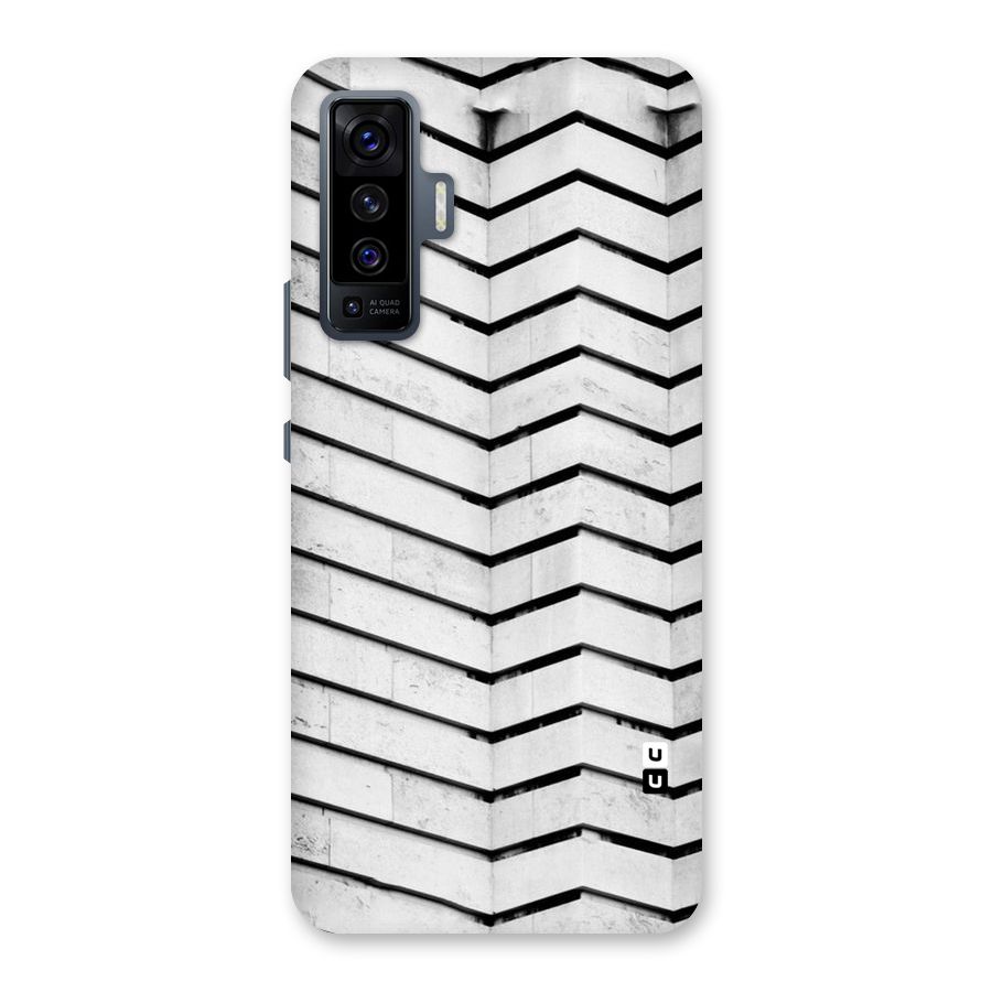 Wall Zig Zag Back Case for Vivo X50