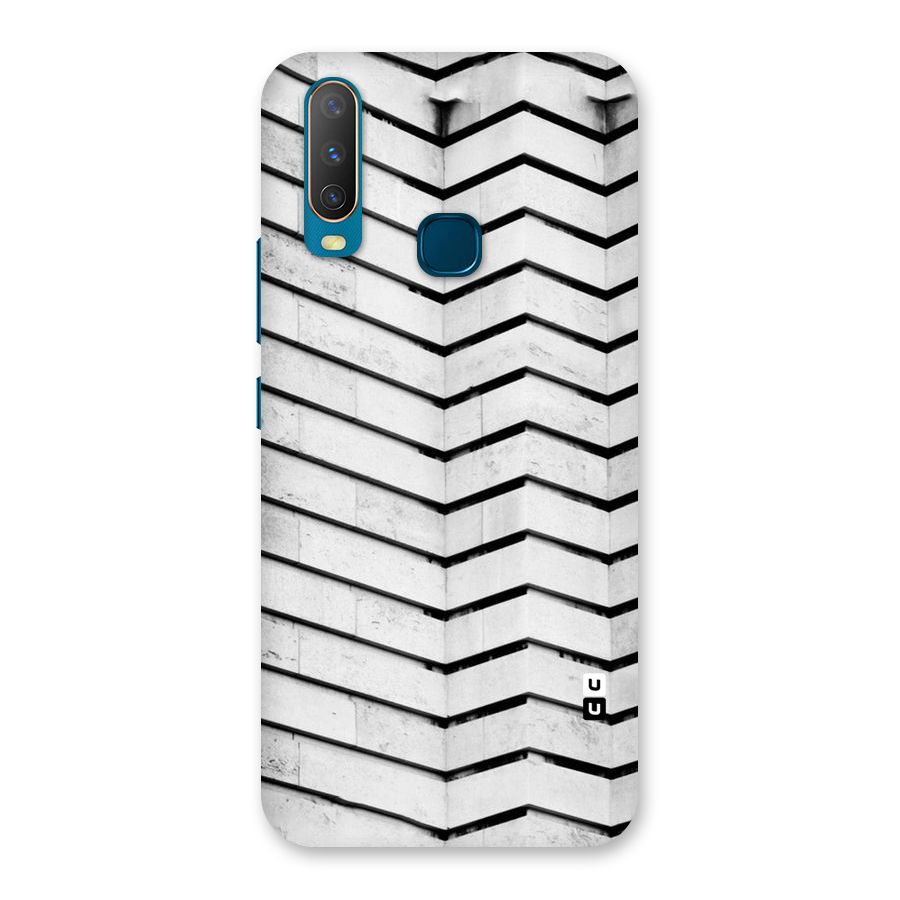 Wall Zig Zag Back Case for Vivo Y11