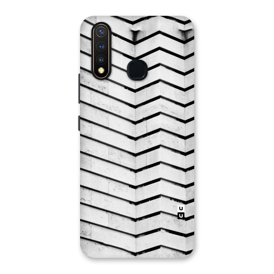 Wall Zig Zag Back Case for Vivo Y19