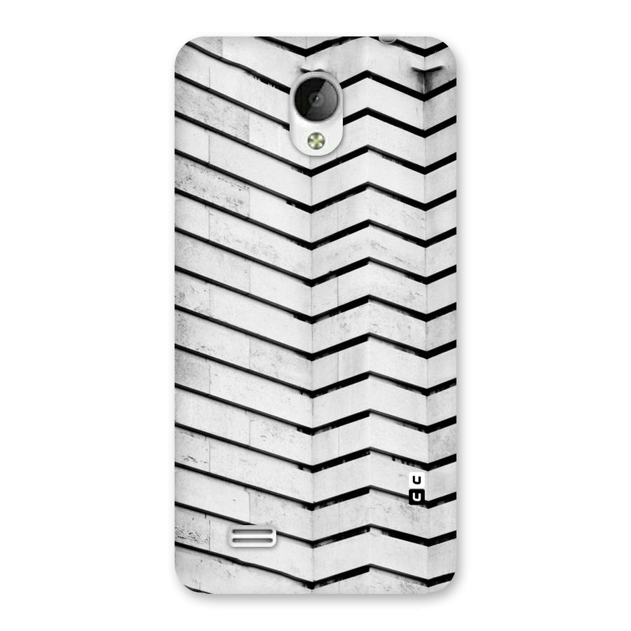 Wall Zig Zag Back Case for Vivo Y21