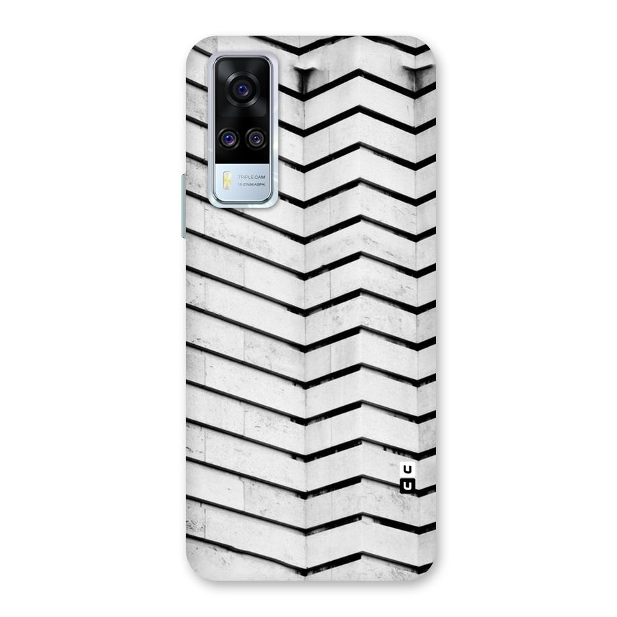 Wall Zig Zag Back Case for Vivo Y31