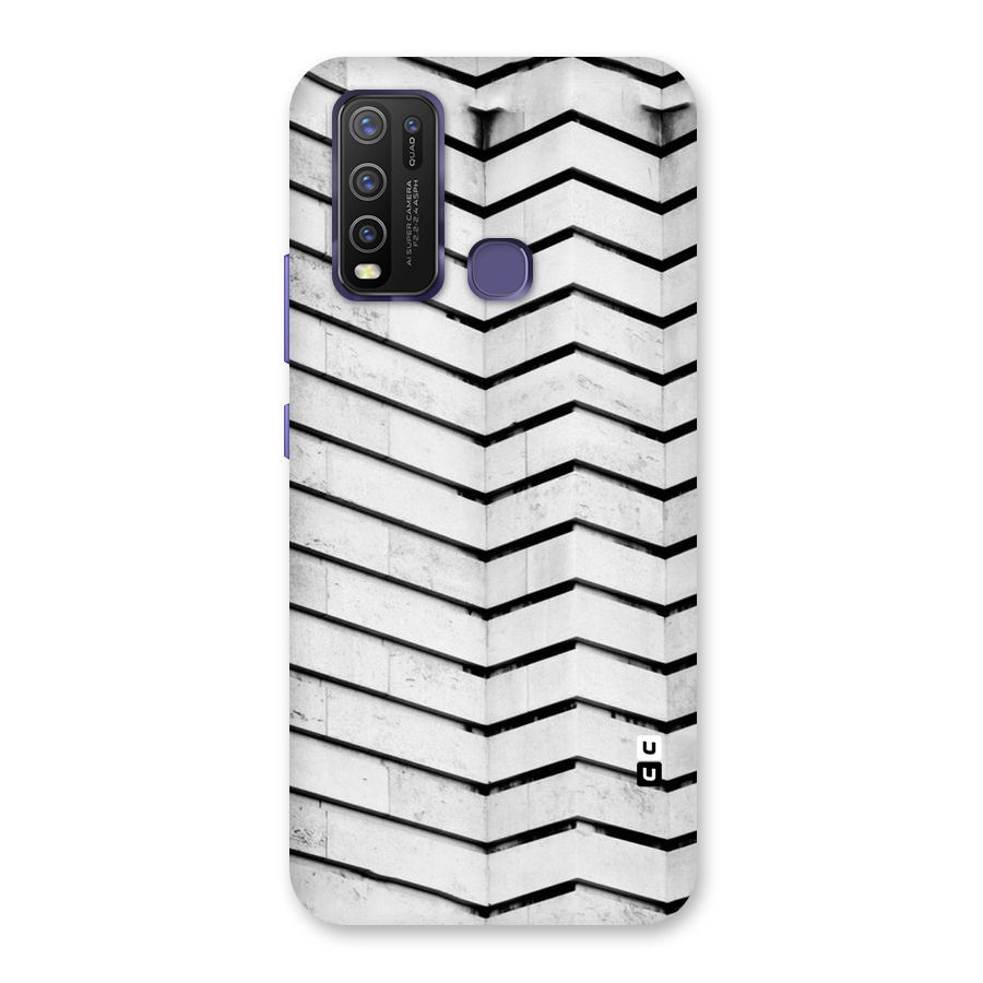 Wall Zig Zag Back Case for Vivo Y50