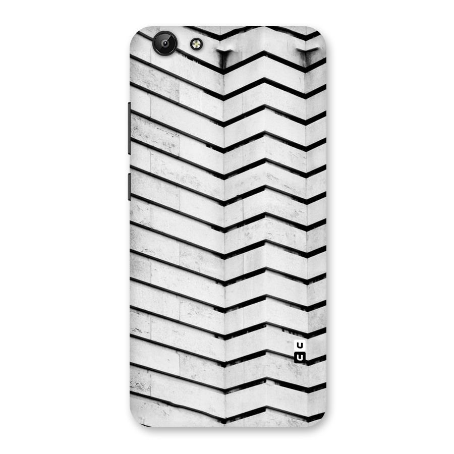 Wall Zig Zag Back Case for Vivo Y69