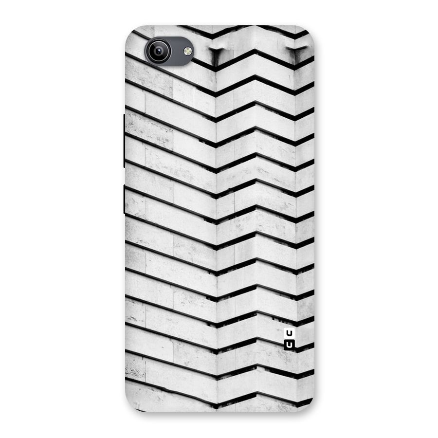 Wall Zig Zag Back Case for Vivo Y81i