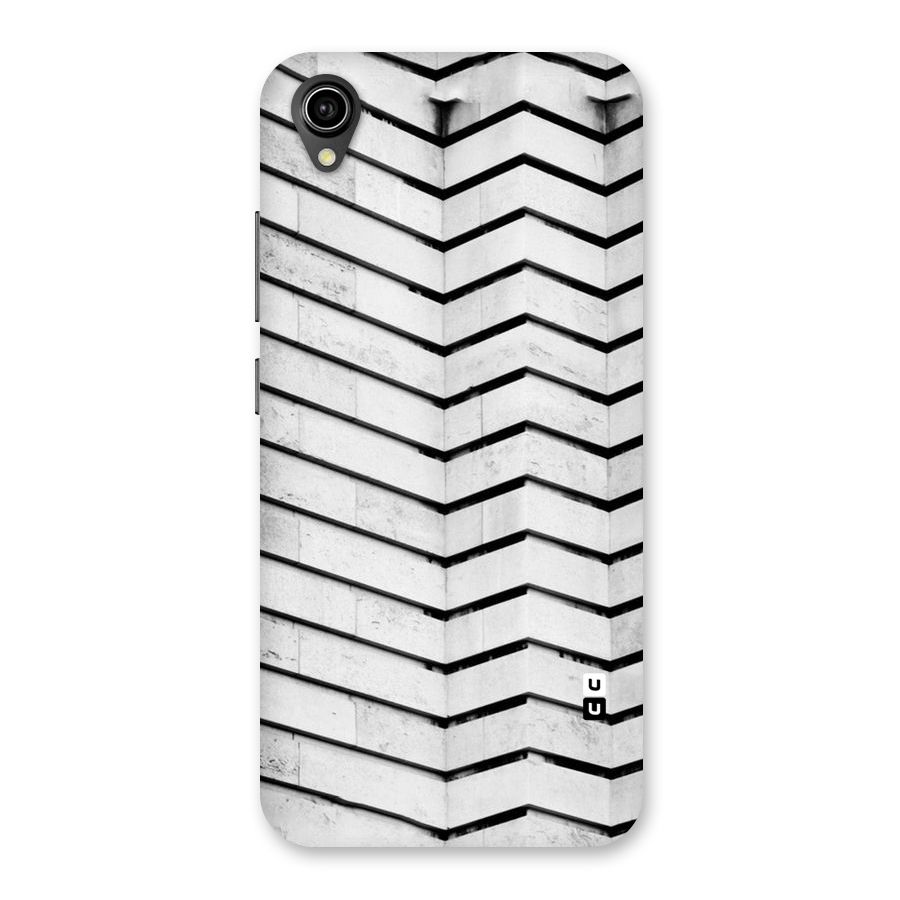 Wall Zig Zag Back Case for Vivo Y90