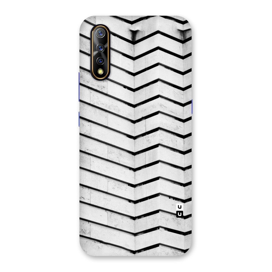 Wall Zig Zag Back Case for Vivo Z1x