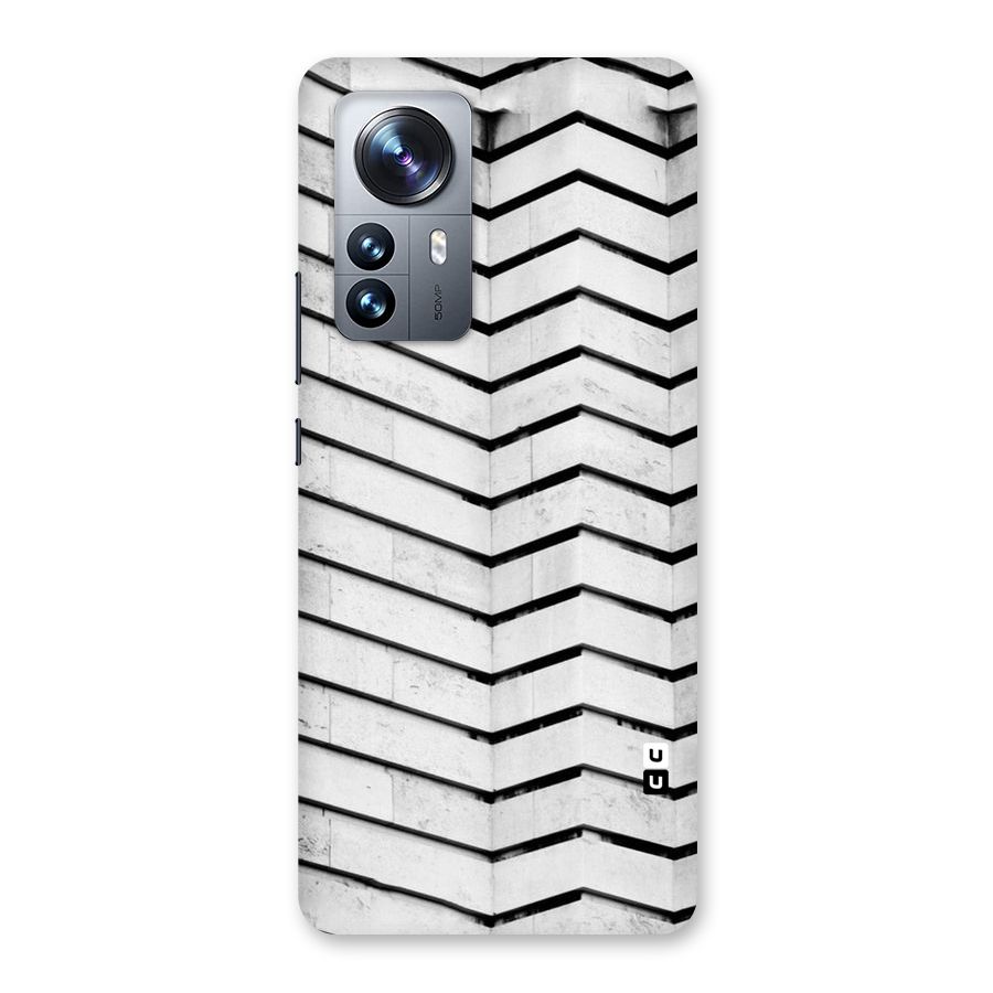 Wall Zig Zag Back Case for Xiaomi 12 Pro