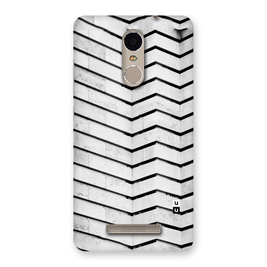 Wall Zig Zag Back Case for Xiaomi Redmi Note 3