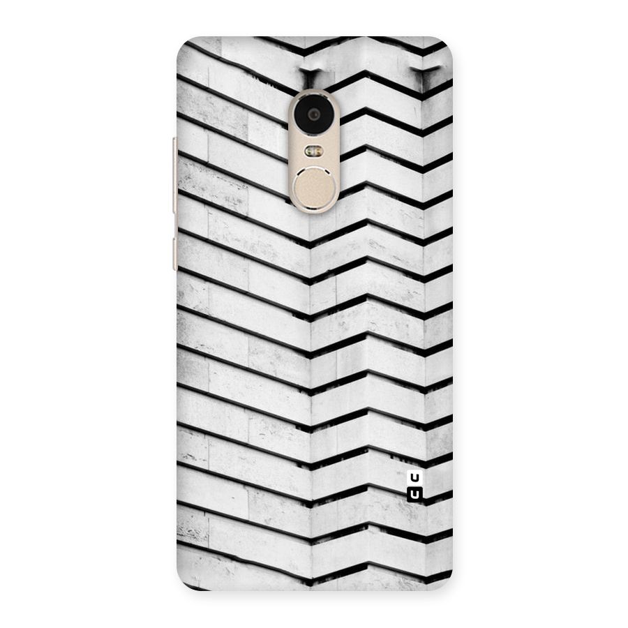 Wall Zig Zag Back Case for Xiaomi Redmi Note 4