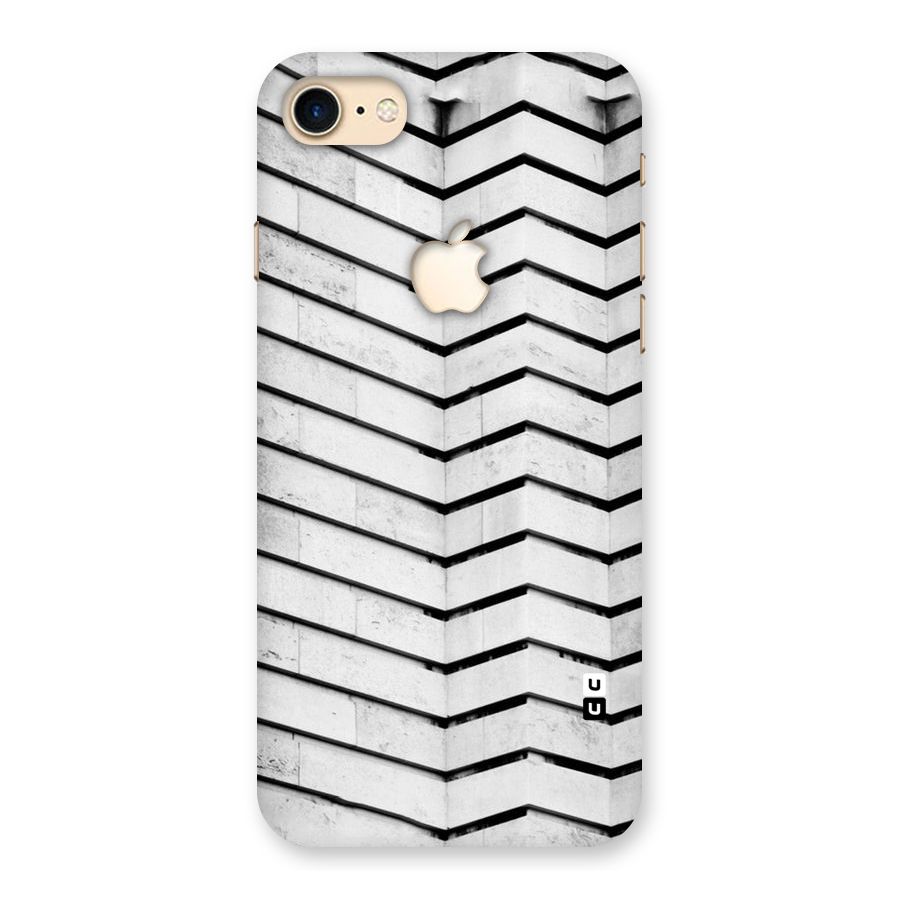 Wall Zig Zag Back Case for iPhone 7 Apple Cut