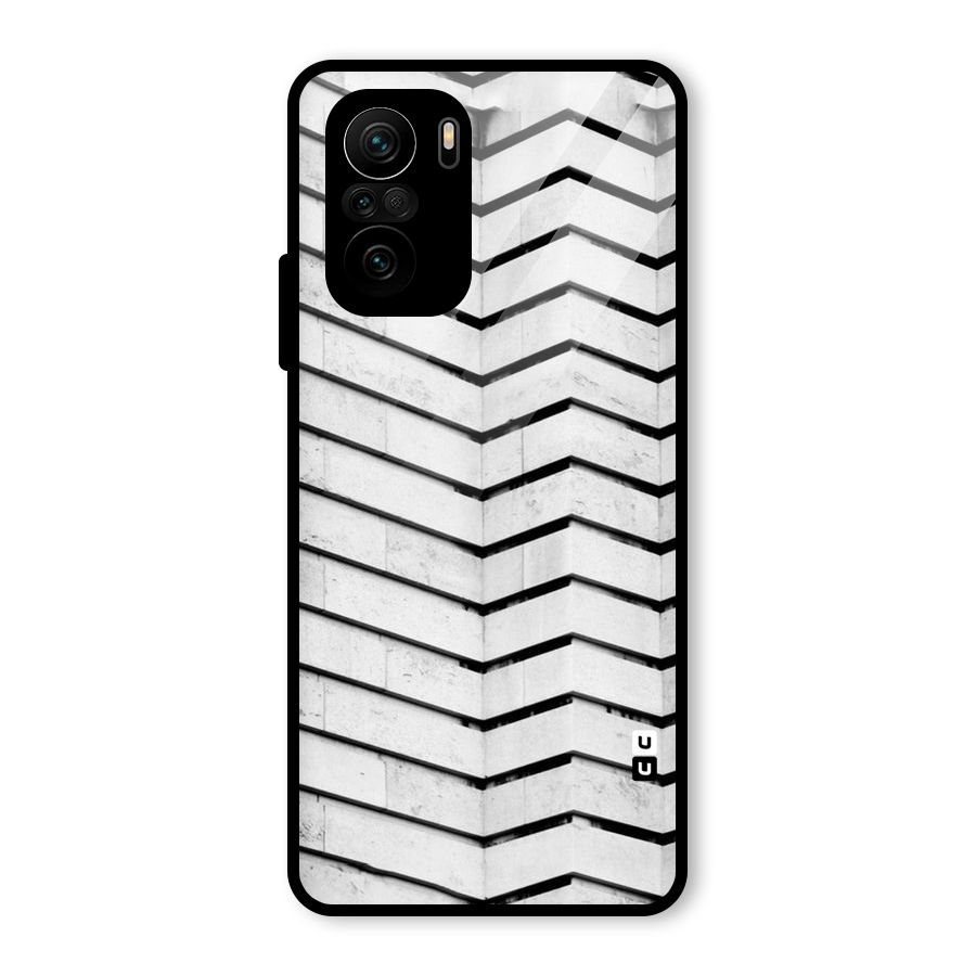 Wall Zig Zag Glass Back Case for Mi 11X Pro