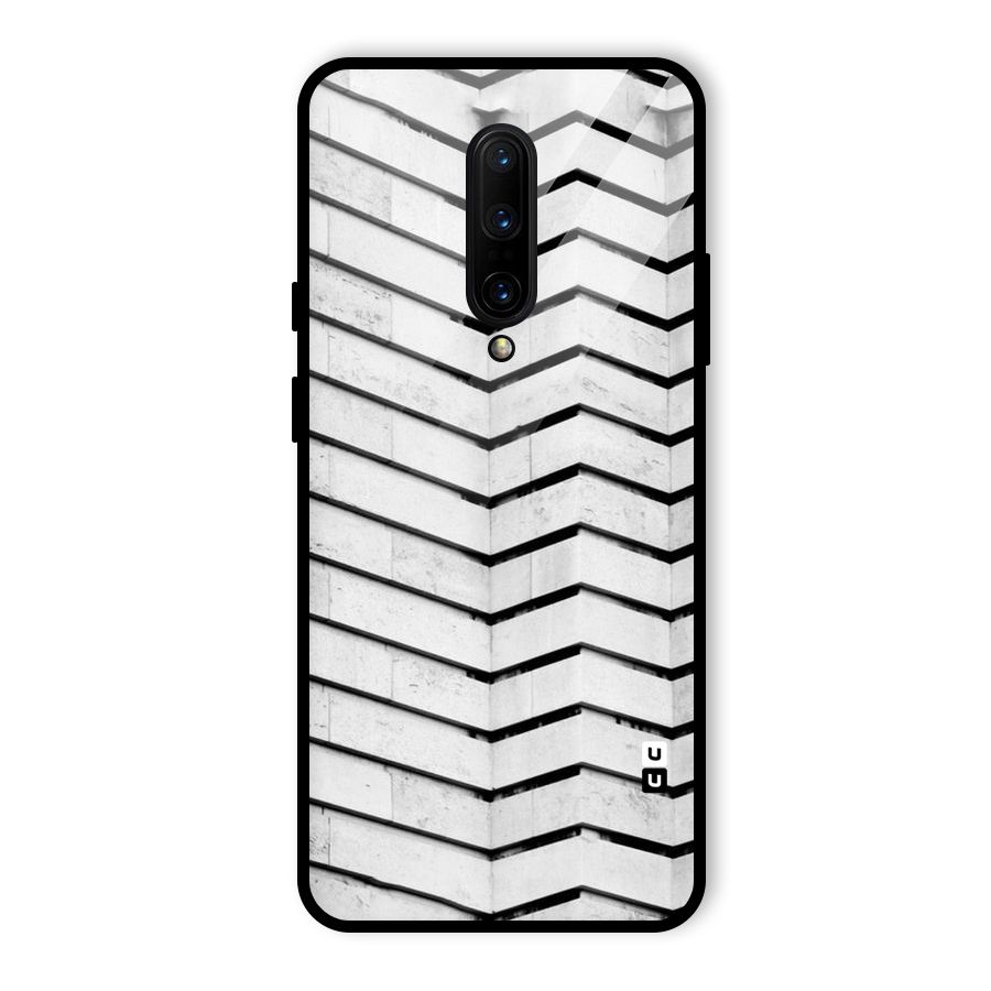Wall Zig Zag Glass Back Case for OnePlus 7 Pro