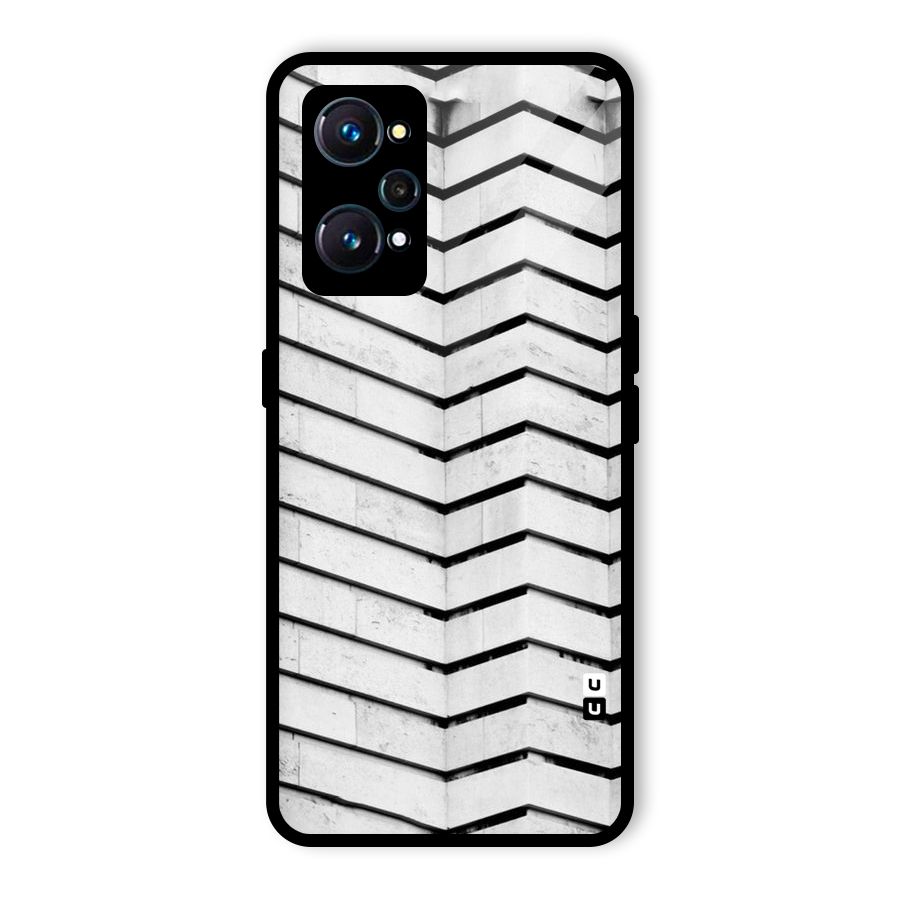 Wall Zig Zag Glass Back Case for Realme GT Neo2