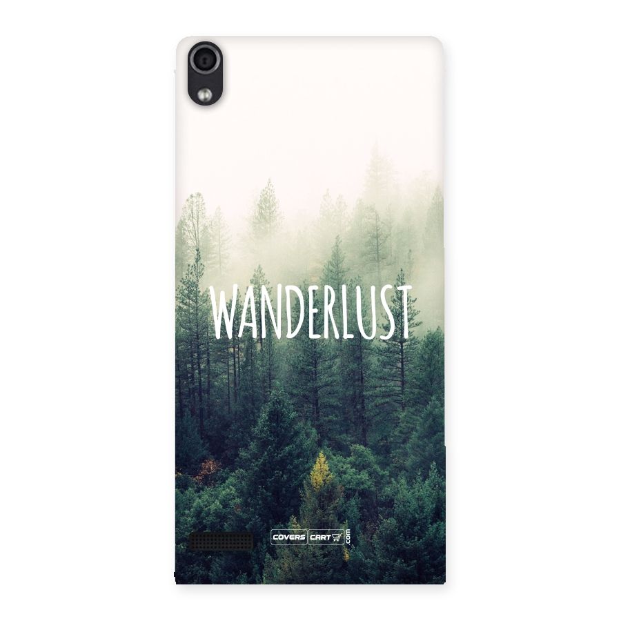 Wanderlust Back Case for Ascend P6