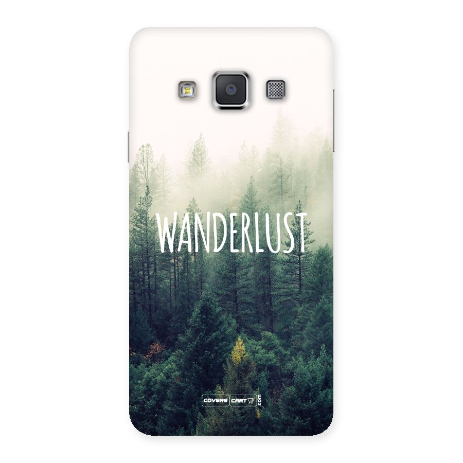 Wanderlust Back Case for Galaxy A3