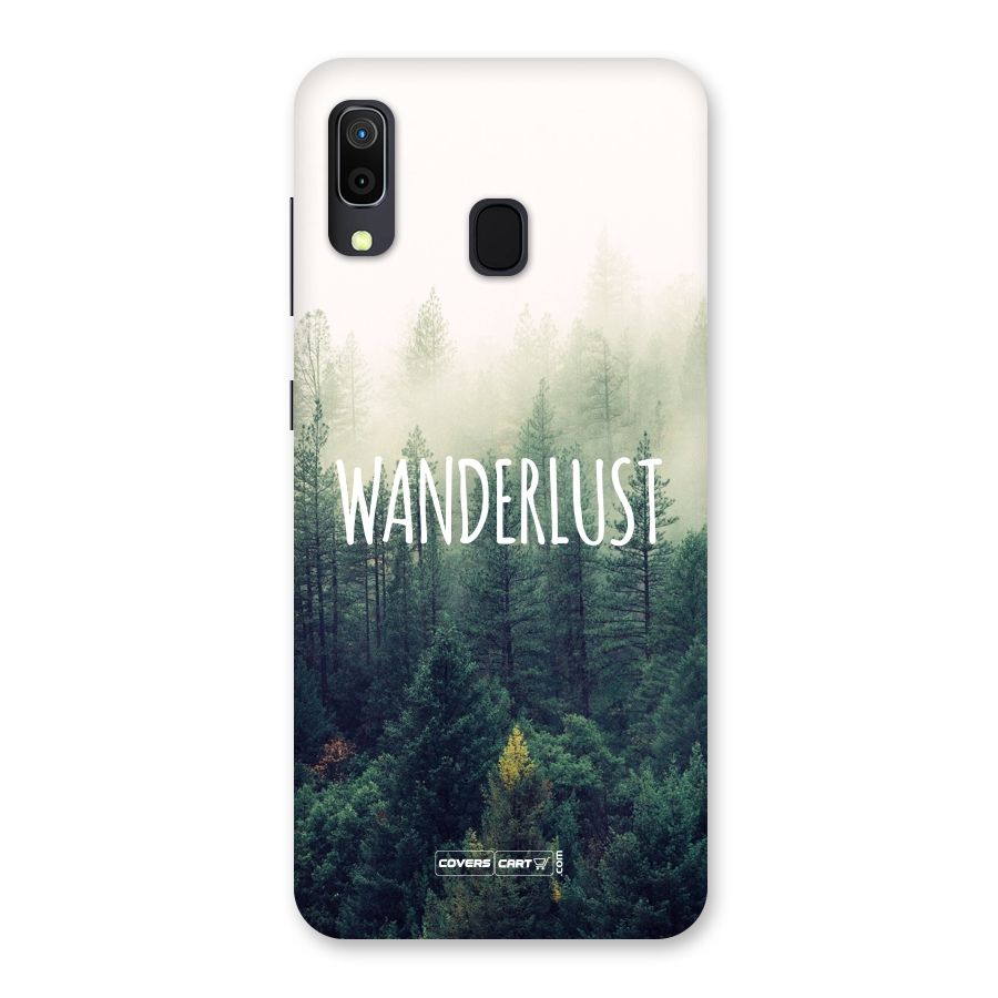 Wanderlust Back Case for Galaxy A30