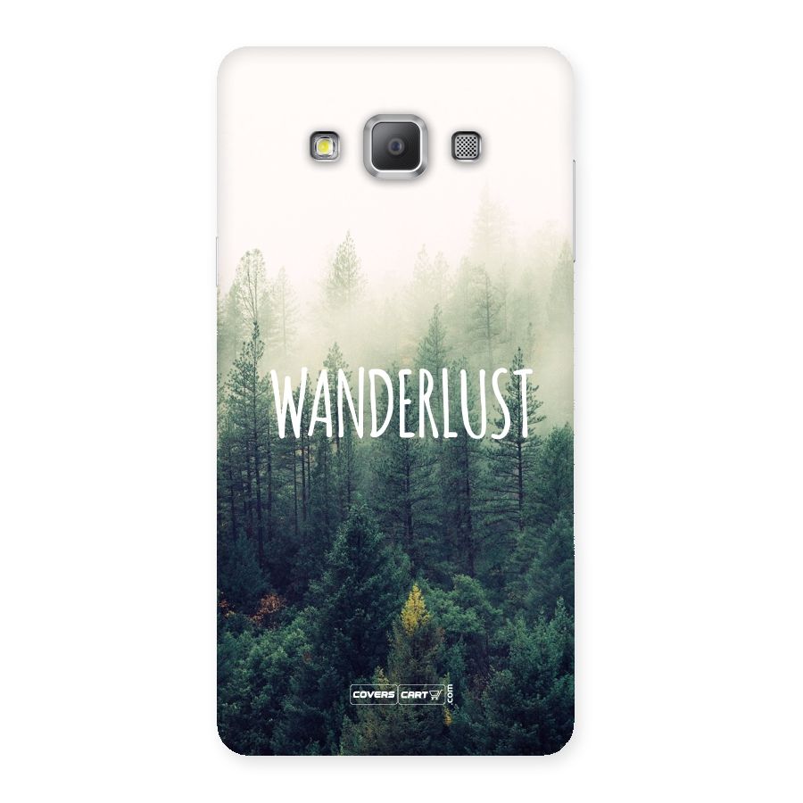 Wanderlust Back Case for Galaxy A7