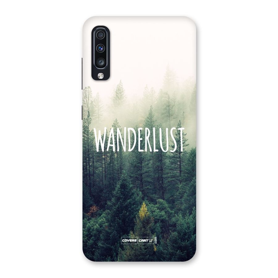 Wanderlust Back Case for Galaxy A70