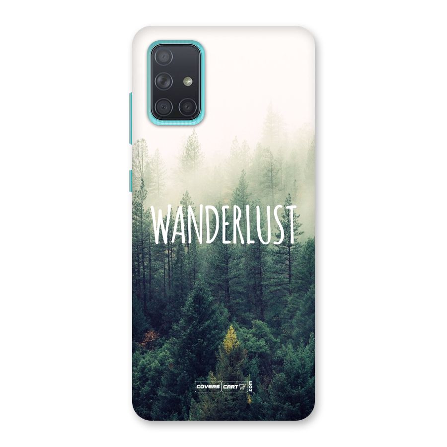 Wanderlust Back Case for Galaxy A71