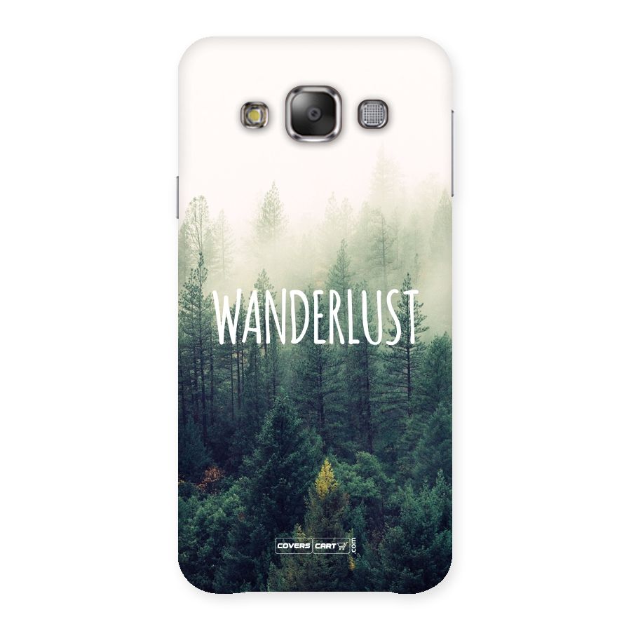 Wanderlust Back Case for Galaxy E7