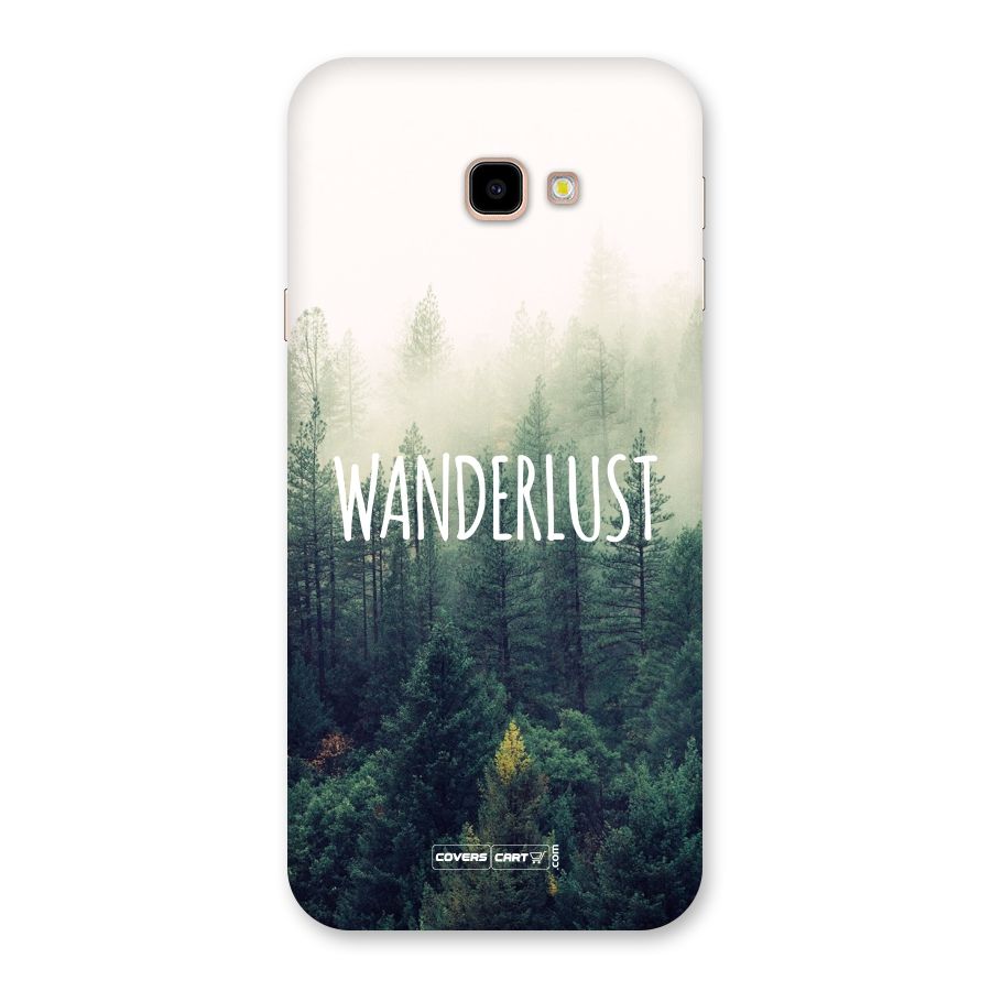 Wanderlust Back Case for Galaxy J4 Plus