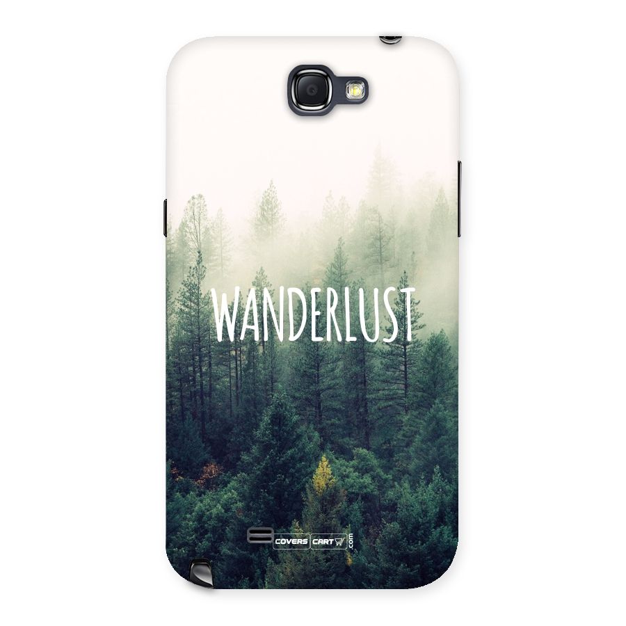 Wanderlust Back Case for Galaxy Note 2