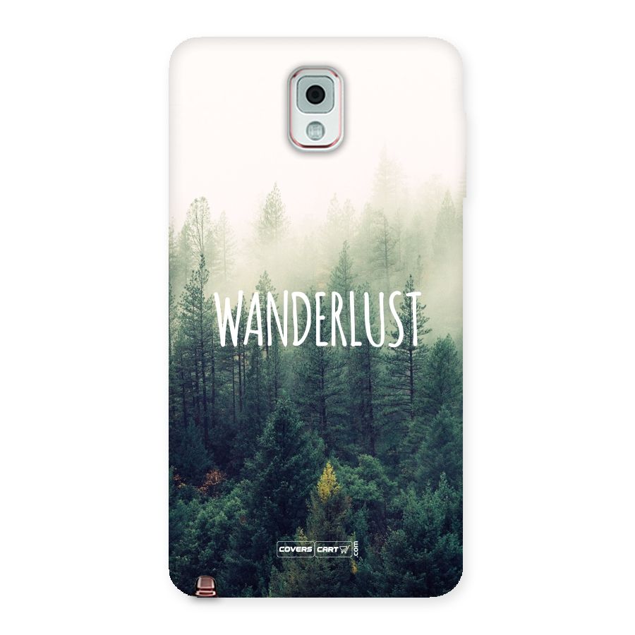 Wanderlust Back Case for Galaxy Note 3