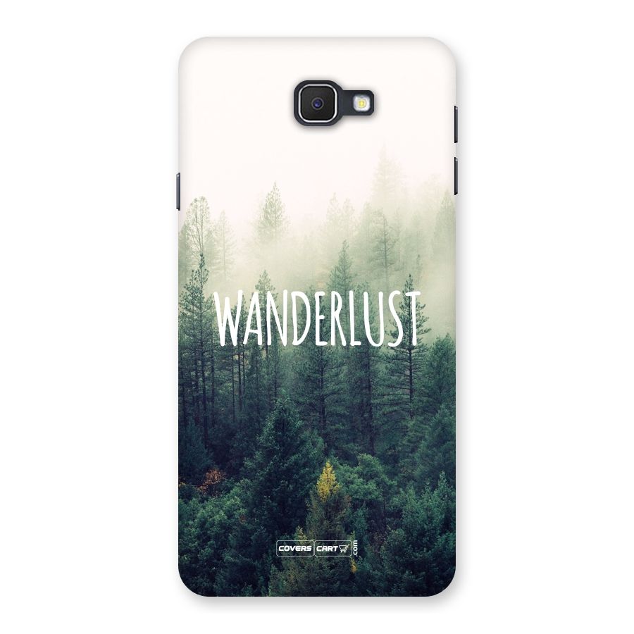 Wanderlust Back Case for Galaxy On7 2016