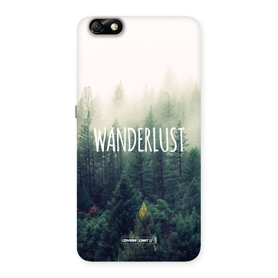Wanderlust Back Case for Honor 4X