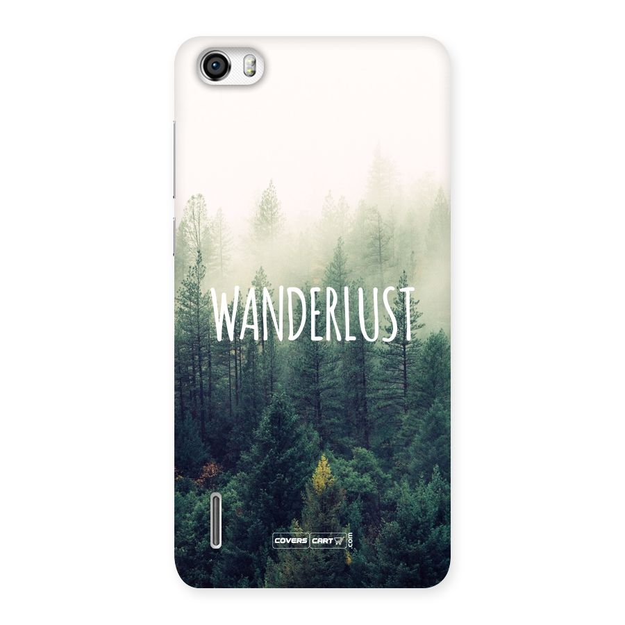 Wanderlust Back Case for Honor 6