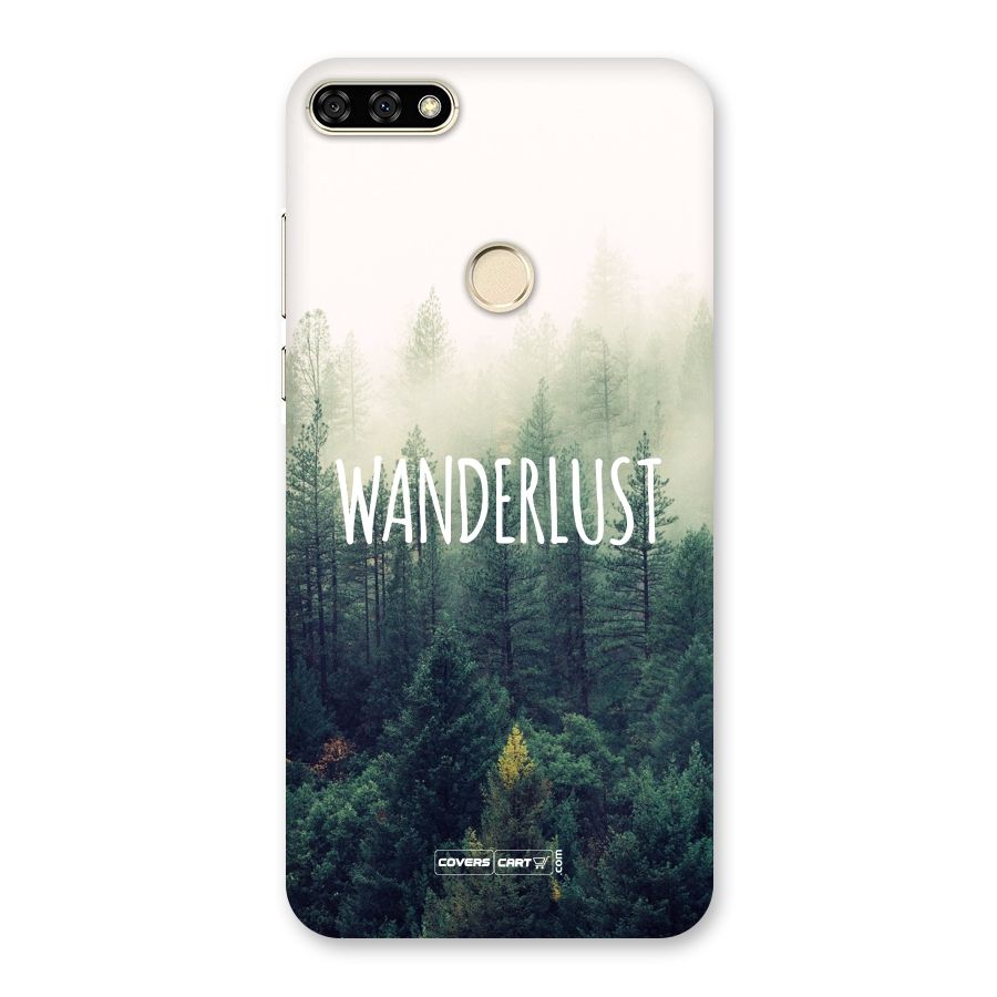 Wanderlust Back Case for Honor 7A