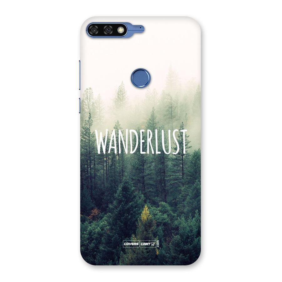 Wanderlust Back Case for Honor 7C