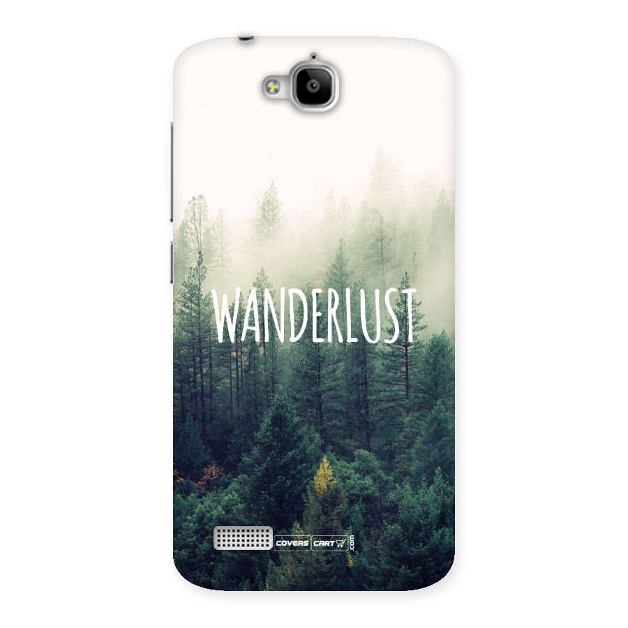 Wanderlust Back Case for Honor Holly