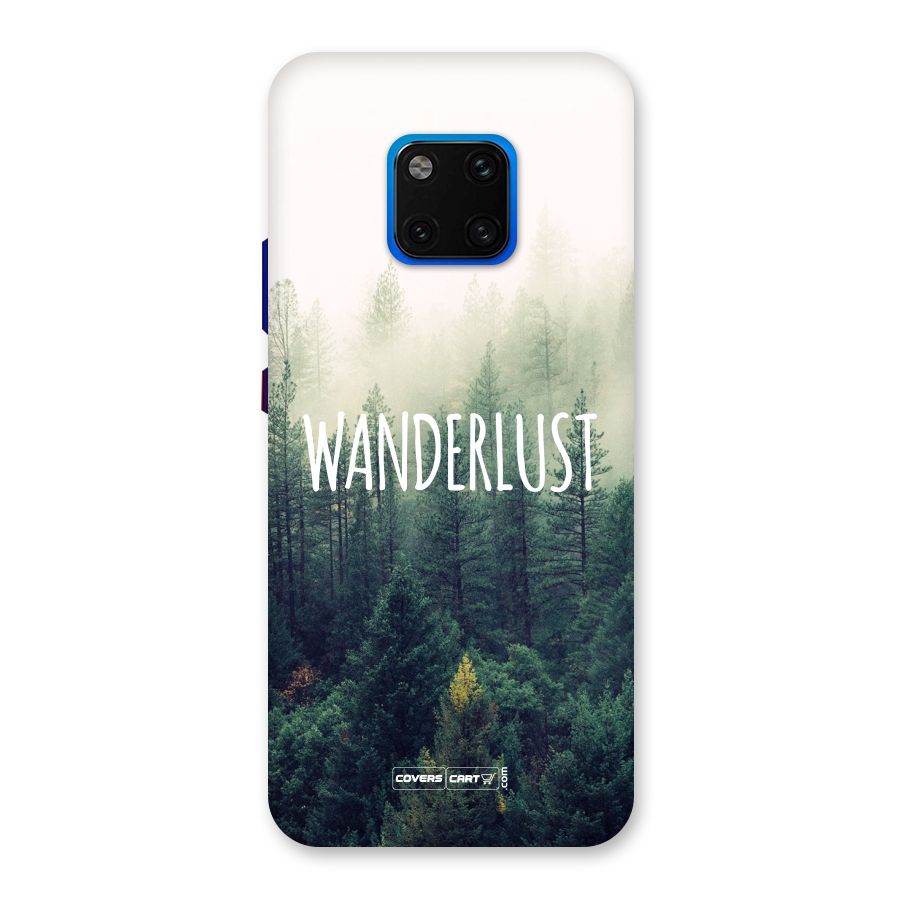 Wanderlust Back Case for Huawei Mate 20 Pro