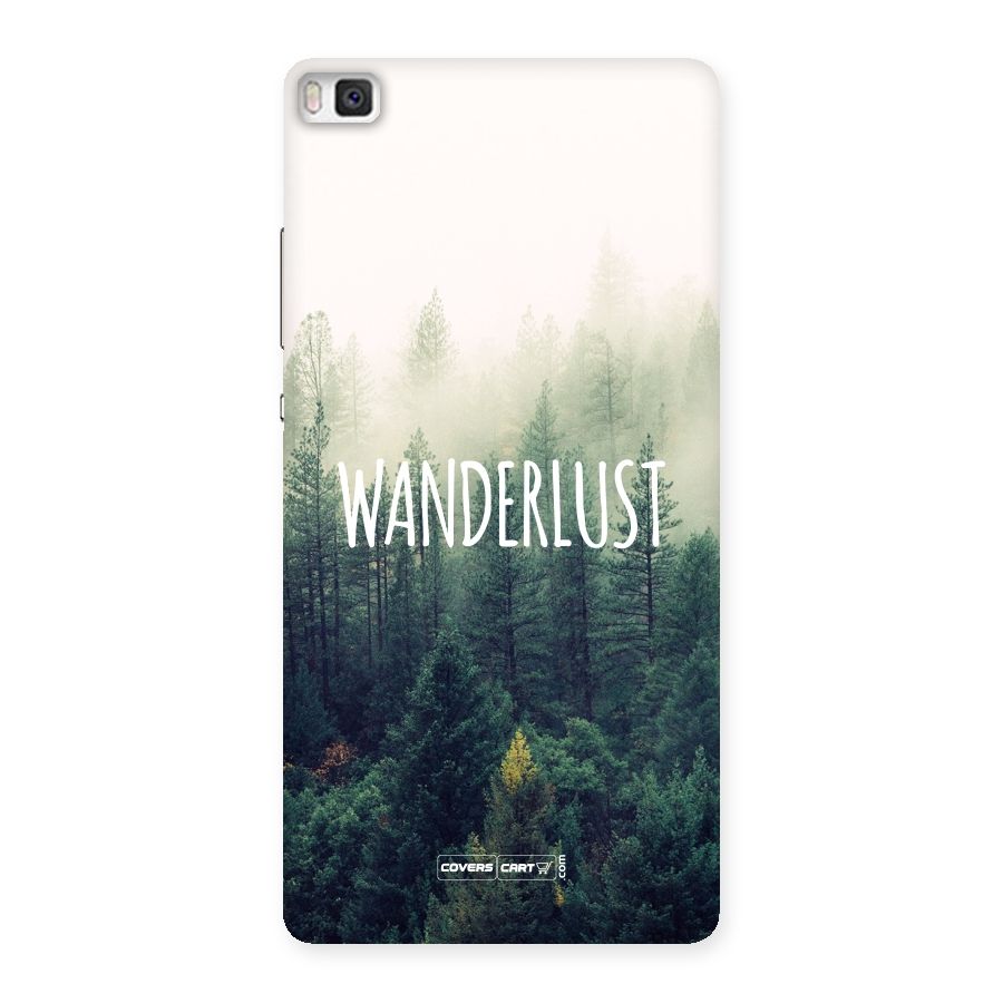 Wanderlust Back Case for Huawei P8