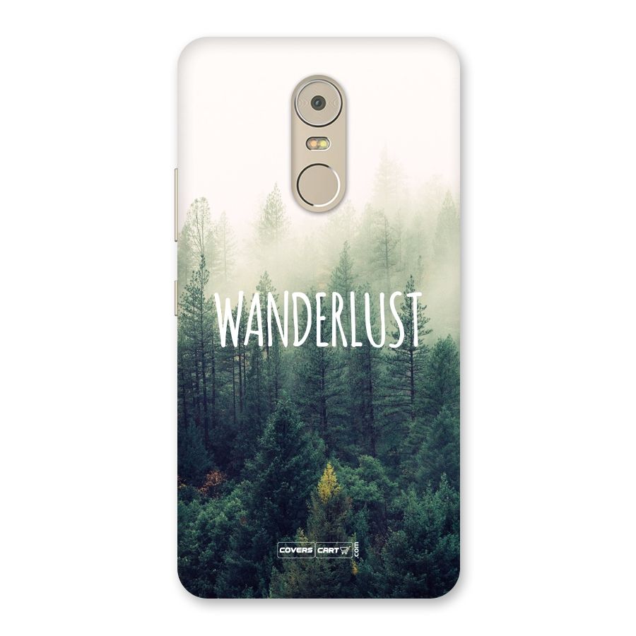 Wanderlust Back Case for Lenovo K6 Note