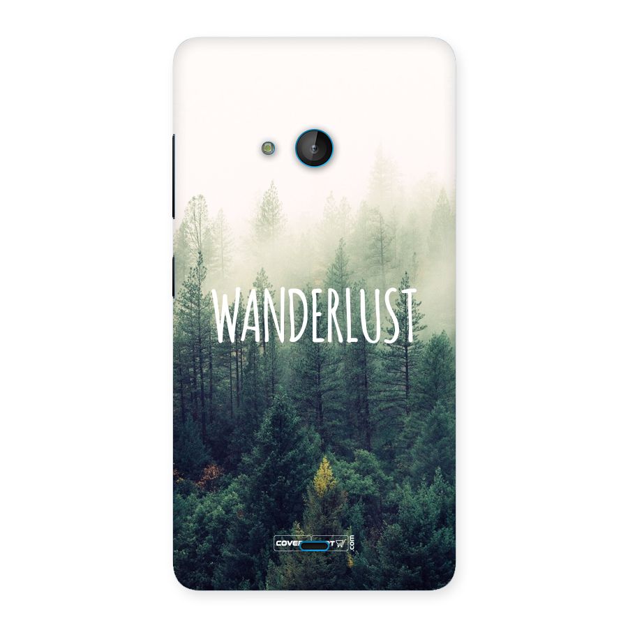 Wanderlust Back Case for Lumia 540