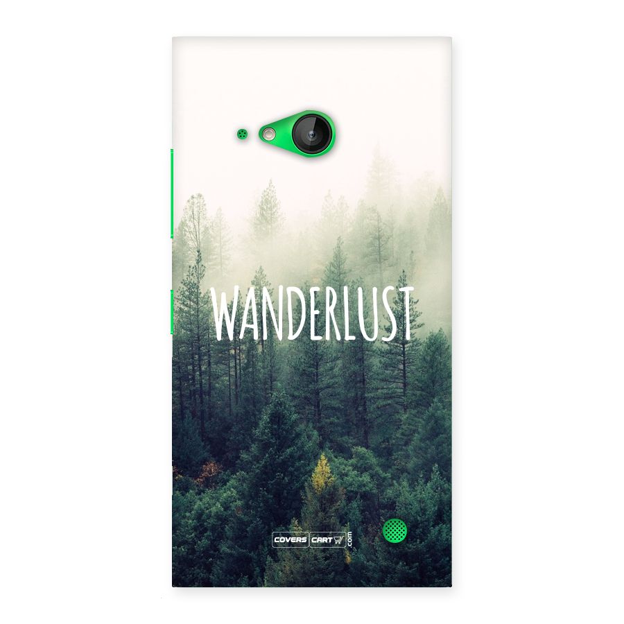 Wanderlust Back Case for Lumia 730