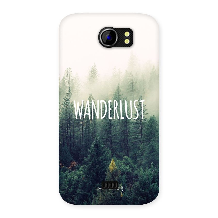 Wanderlust Back Case for Micromax Canvas 2 A110