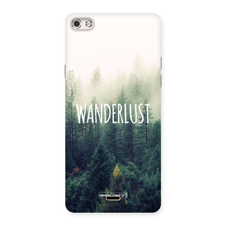 Wanderlust Back Case for Micromax Canvas Silver 5