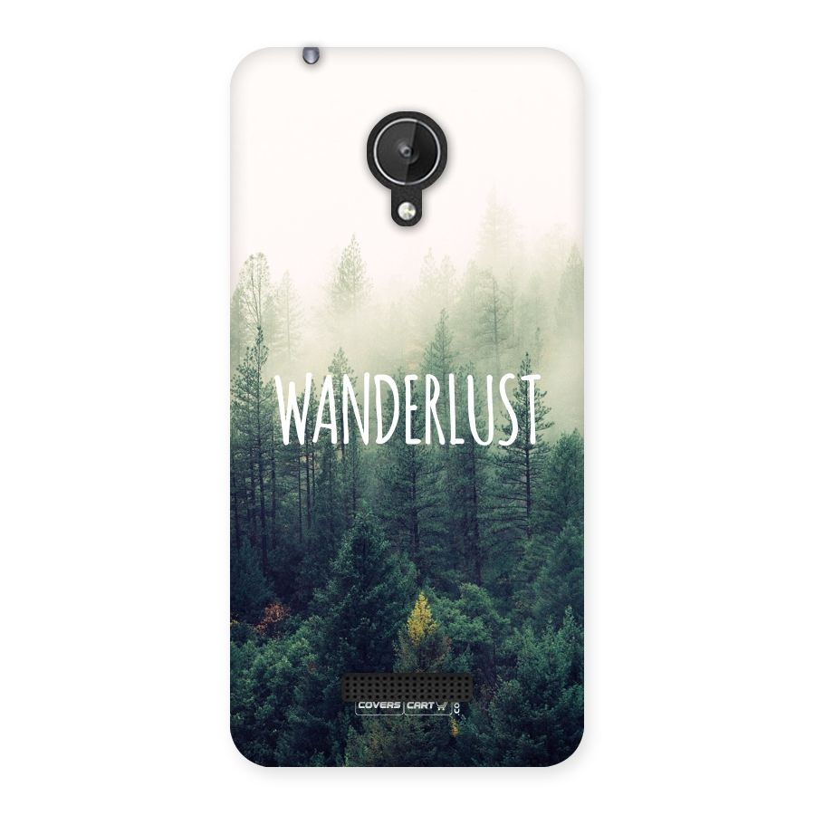 Wanderlust Back Case for Micromax Canvas Spark Q380