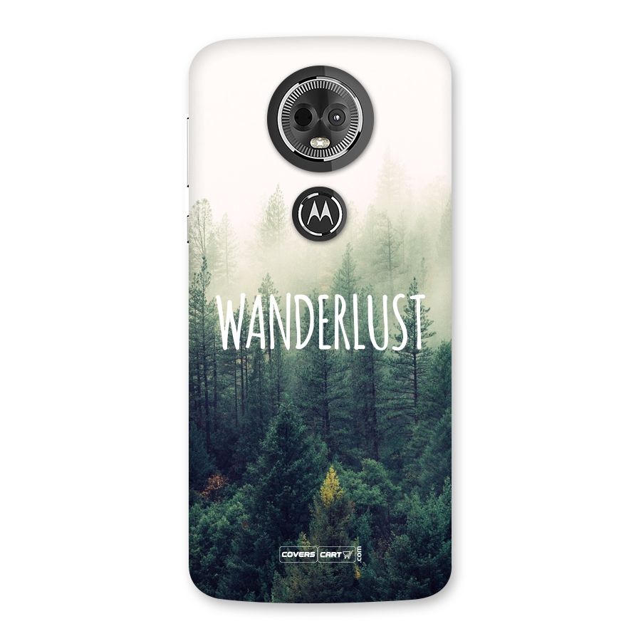 Wanderlust Back Case for Moto E5 Plus