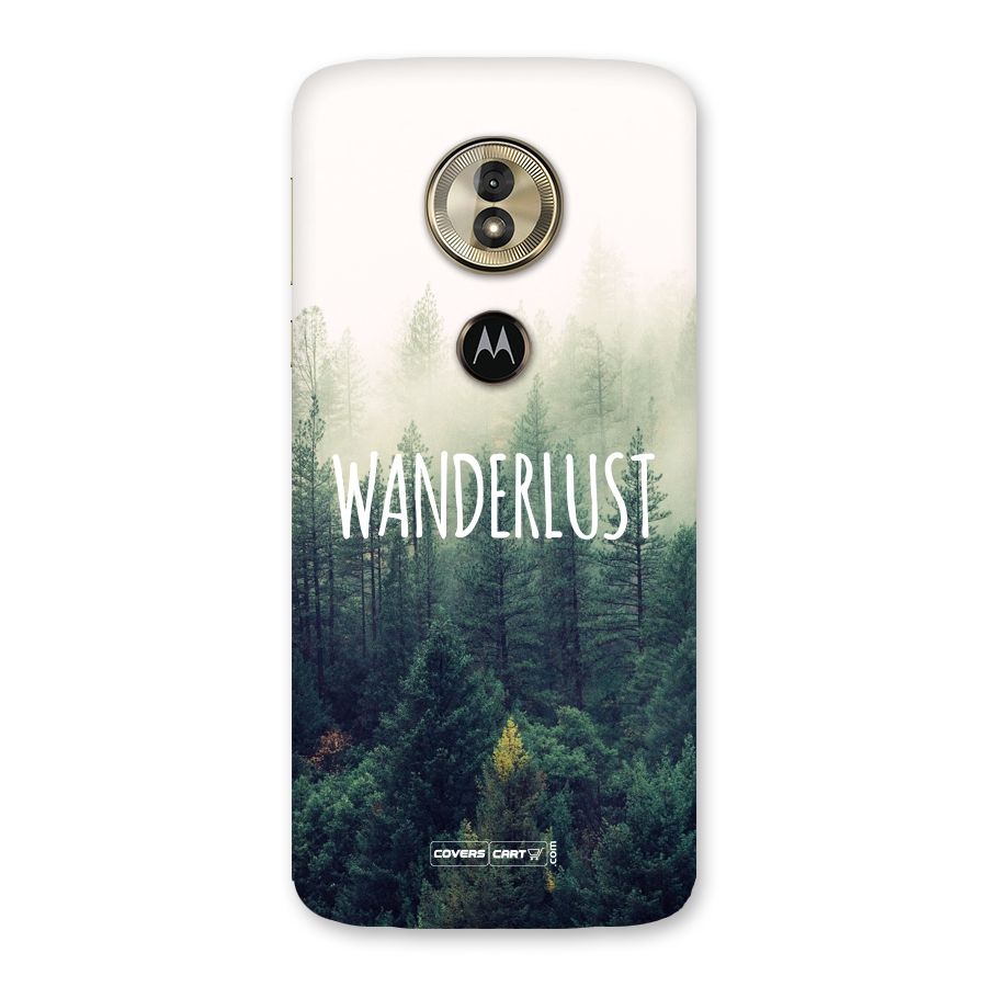 Wanderlust Back Case for Moto G6 Play
