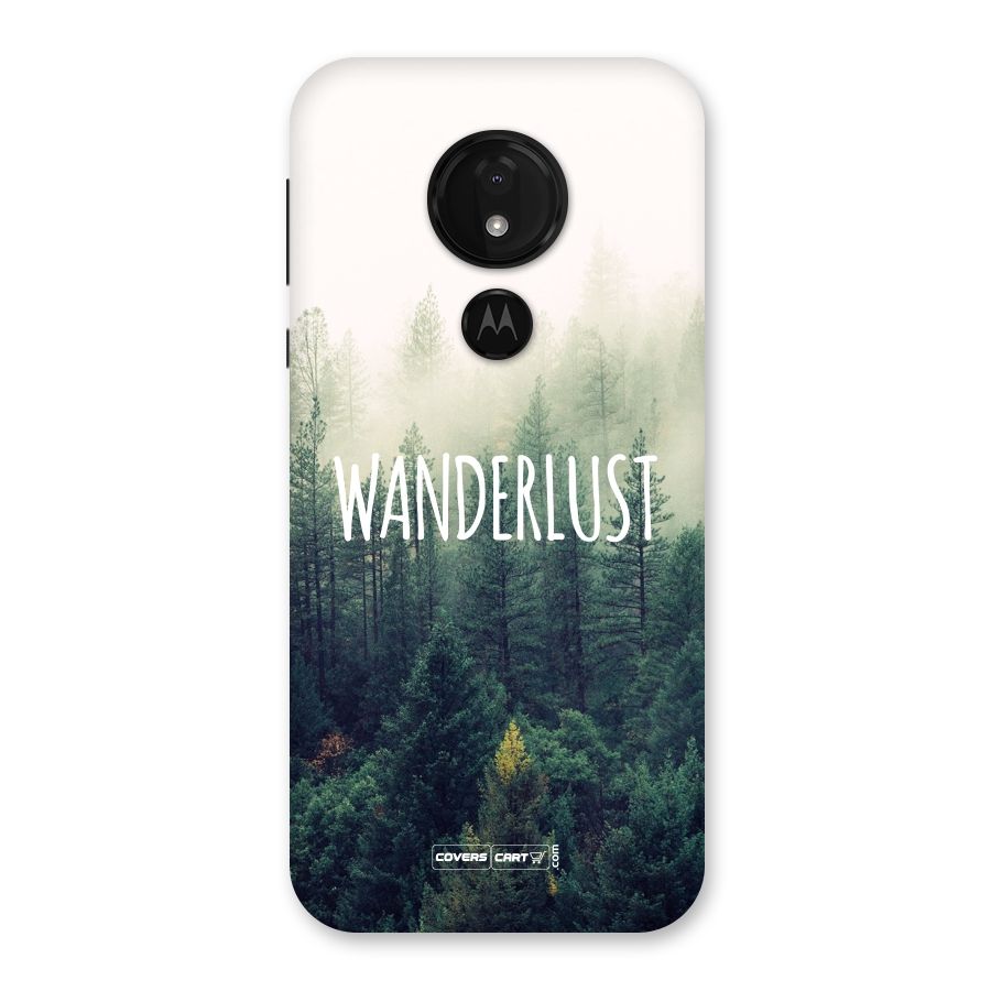 Wanderlust Back Case for Moto G7 Power
