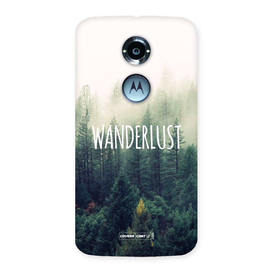 Wanderlust Back Case for Moto X 2nd Gen