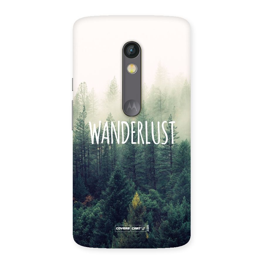Wanderlust Back Case for Moto X Play