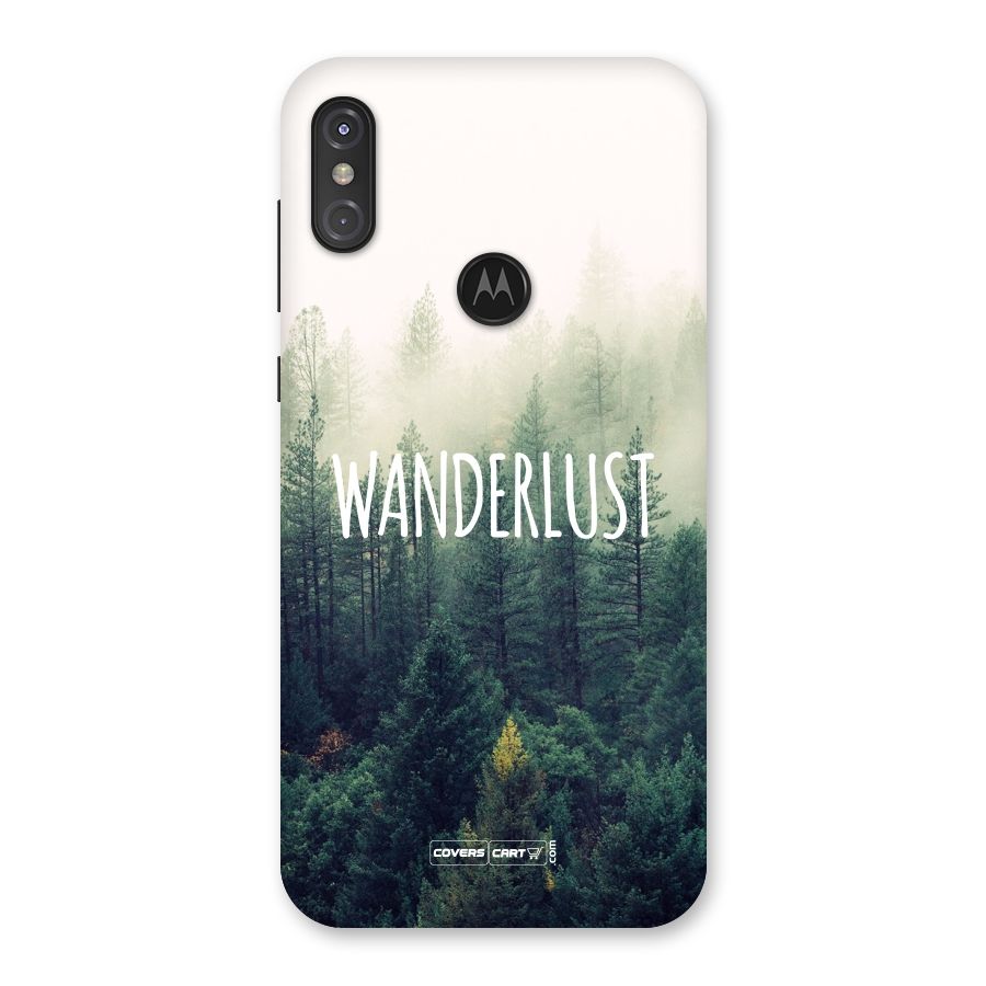 Wanderlust Back Case for Motorola One Power